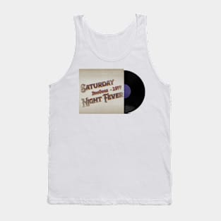 RETRO VINYL SATURDAY CULT MOVIES 70s Tank Top